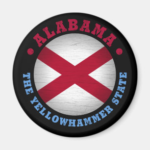 ALABAMA STAAT FLAG MAGNET
