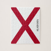 ALABAMA STAAT FLAG PUZZLE (Vertikal)