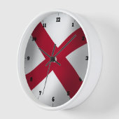 ALABAMA STAAT FLAG UHR (Winkel)
