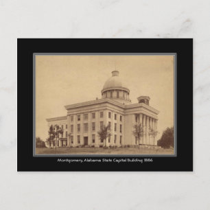 Alabama Staat Hauptstadt Gebäude Montgomery Post Postkarte