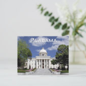 Alabama Staat Hauptstadt Gebäude, Montgomery Postkarte (Stehend Vorderseite)