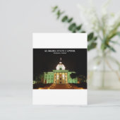 ALABAMA STAAT HAUPTSTADT POSTKARTE (Stehend Vorderseite)