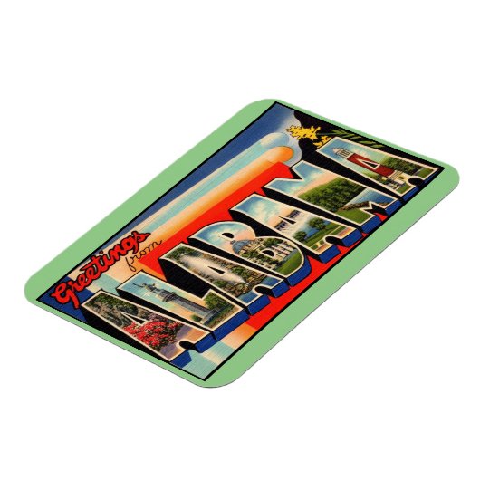 Alabama Staat Magnet (Linke Seite)