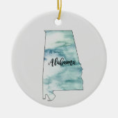 Alabama Staat Malerei Illustration Ornament (Vorne)