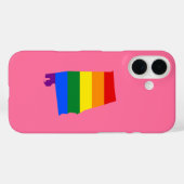 Alabama Staat Regenbogenkarte Case-Mate iPhone Hülle (Rückseite (Horizontal))