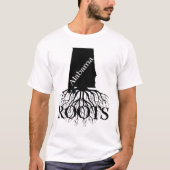 Alabama Staat Roots Shirt für Frauen oder Männer (Vorderseite)