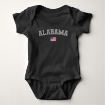 Alabama Staat USA Flag Vintag erschüttert