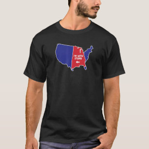 Alabama Staat USA für patriotische Alabamianer T-Shirt