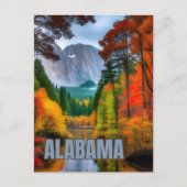 Alabama, Staat, USA, Vintag, Natur, Herbst, Postkarte (Vorderseite)