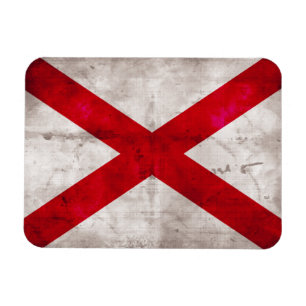 Alabama-Staats-Flagge Magnet