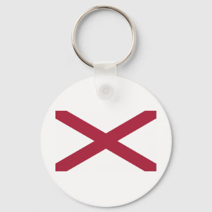 Alabama-Staats-Flagge Schlüsselanhänger