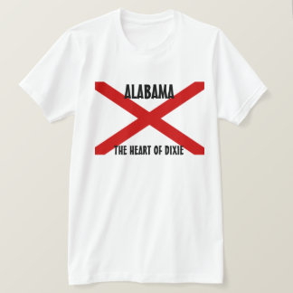 Alabama-Staats-Flagge T-Shirt