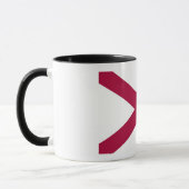 Alabama-Staats-Flagge Tasse (Links)