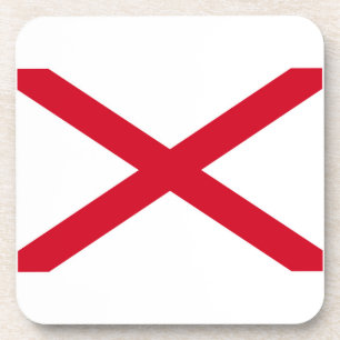 Alabama-Staats-Flaggen-Entwurf Getränkeuntersetzer