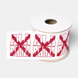 Alabama Staatsflagge Typografie-Design Ripsband