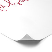 Alabama Staatssouvenir Poster (Ecke)