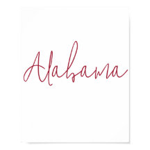 Alabama Staatssouvenir