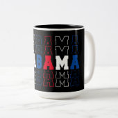Alabama Stacks Art Zweifarbige Tasse (VorderseiteRechts)