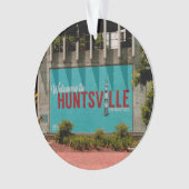 Alabama-Stadt Huntsville Ornament (Vorderseite)