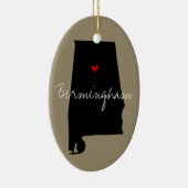 Alabama-Stadt Keramikornament (Rechts)