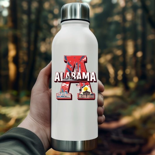 Alabama State Aufkleber | Wahrzeichen & Geschichte