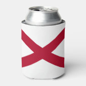 Alabama State Flag Can Cooler Dosenkühler (Kanne Vorderseite)