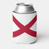 Alabama State Flag Can Cooler Dosenkühler (Kanne Rückseite)