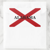 Alabama State Flag Custom Aufkleber (Tasche)