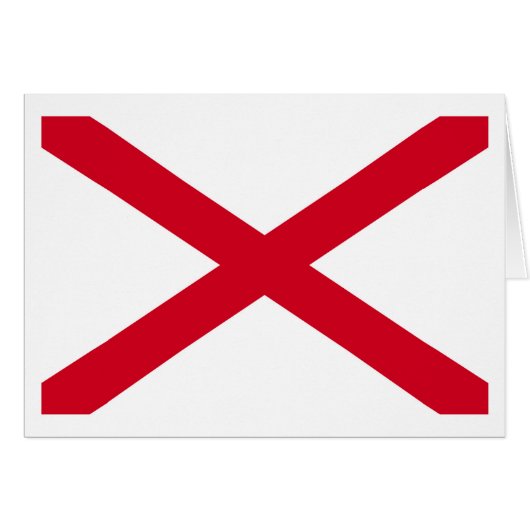 Alabama State Flag Design (Vorderseite (Horizontal))