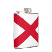 Alabama State Flag Design Flachmann (Rechts)