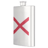 Alabama State Flag Design Flachmann (Links)