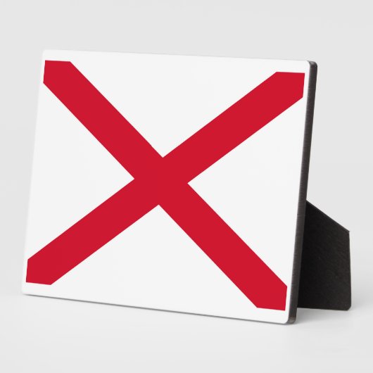Alabama State Flag Design Fotoplatte (Seite)