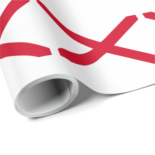 Alabama State Flag Design Geschenkpapier (Rolleneckpunkt)
