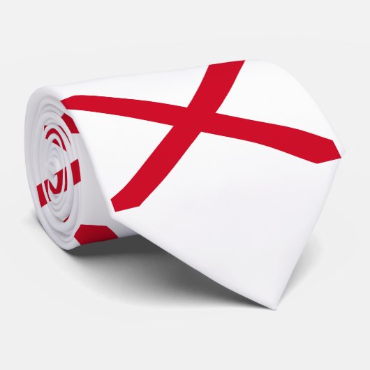Alabama State Flag Design Krawatte (Gerollt)