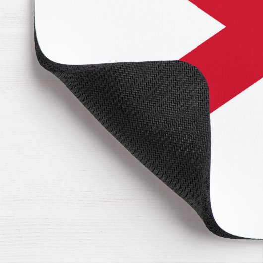 Alabama State Flag Design Mousepad (Ecke)