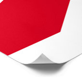 Alabama State Flag Design Poster (Ecke)