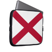 Alabama State Flag Laptop Sleeve (Vorne Rechts)
