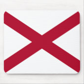 Alabama State Flag Mouse Pad Mousepad (Vorne)