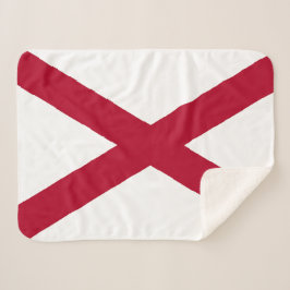 Alabama State Flag Print Patriotic Sherpadecke
