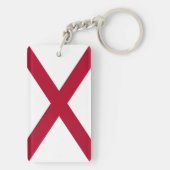 Alabama State Flag Schlüsselanhänger (Rückseite)