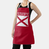 Alabama State Flag Schürze (InSitu)