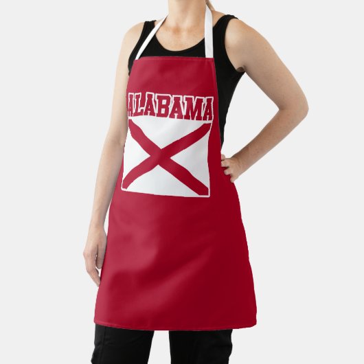 Alabama State Flag Schürze (InSitu)