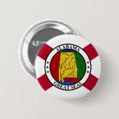 Alabama State Flag/Staat Siegel überlagert Button (Vorne & Hinten)