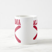 Alabama State Flag Tasse (Mittel)