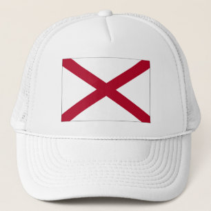 Alabama State Flag Trucker Hat Truckerkappe