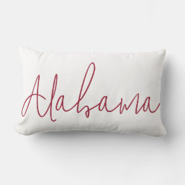 Alabama State Reise Souvenir Geschenk Lendenkissen