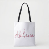 Alabama State Reise Souvenir Geschenk Tasche (Vorderseite)