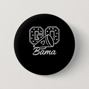 Alabama State Vintage Liebhaber Männer Frauen & Ki Button