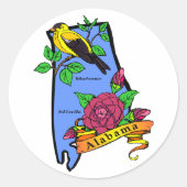 Alabama Sticker (Vorderseite)