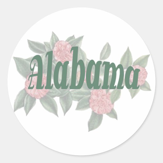 Alabama Sticker (Vorderseite)